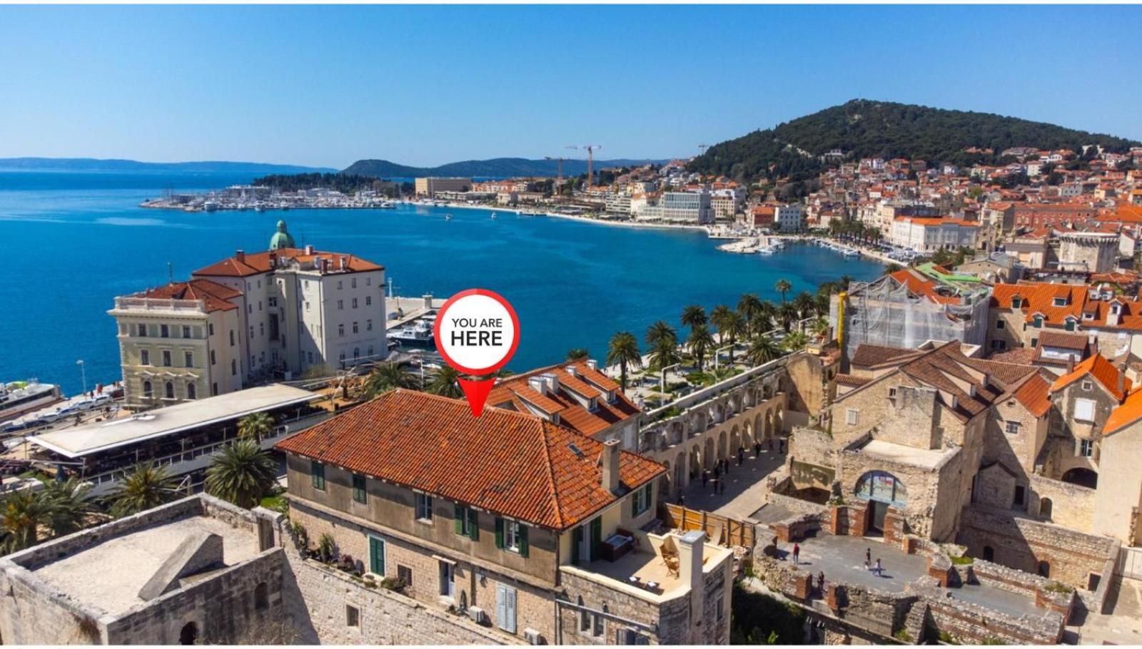 Diocletian Tower - Bella Vista & Palazzo Split Buitenkant foto